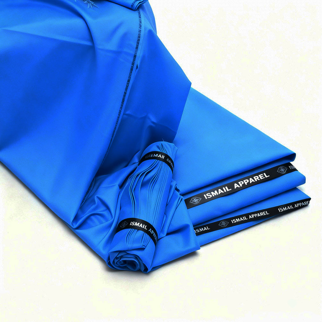 Premium Unstitched Winter Men's Suit – Wash & Wear (Royal Blue)