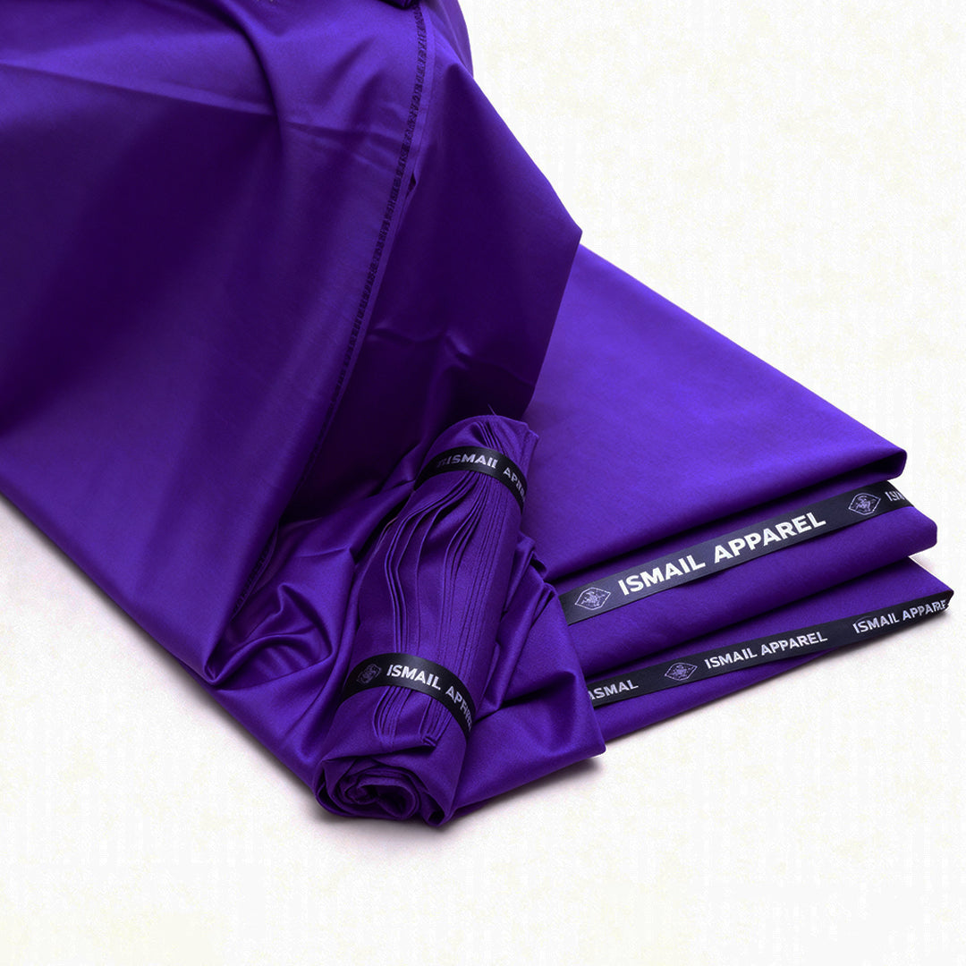 Premium Unstitched Winter Men's Suit – Wash & Wear (Purple)