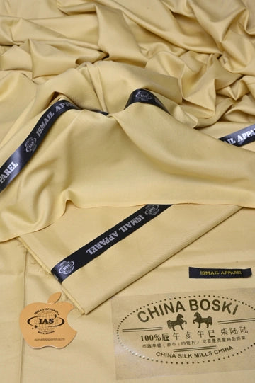 Premium Unstitched Winter Men's Suit – Wash & Wear (Beige)