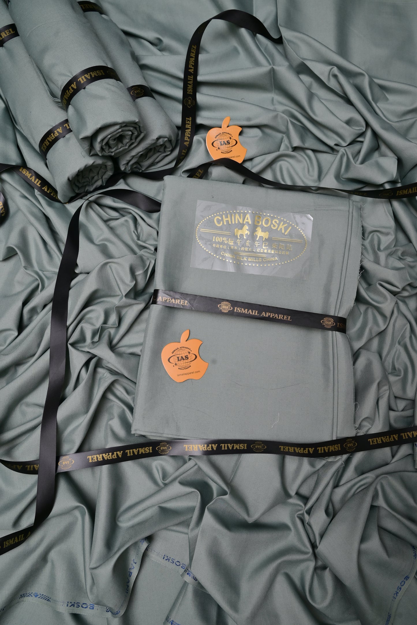 Metal Gray - Titanic Boski Wash-and-Wear for Men - Unstitched