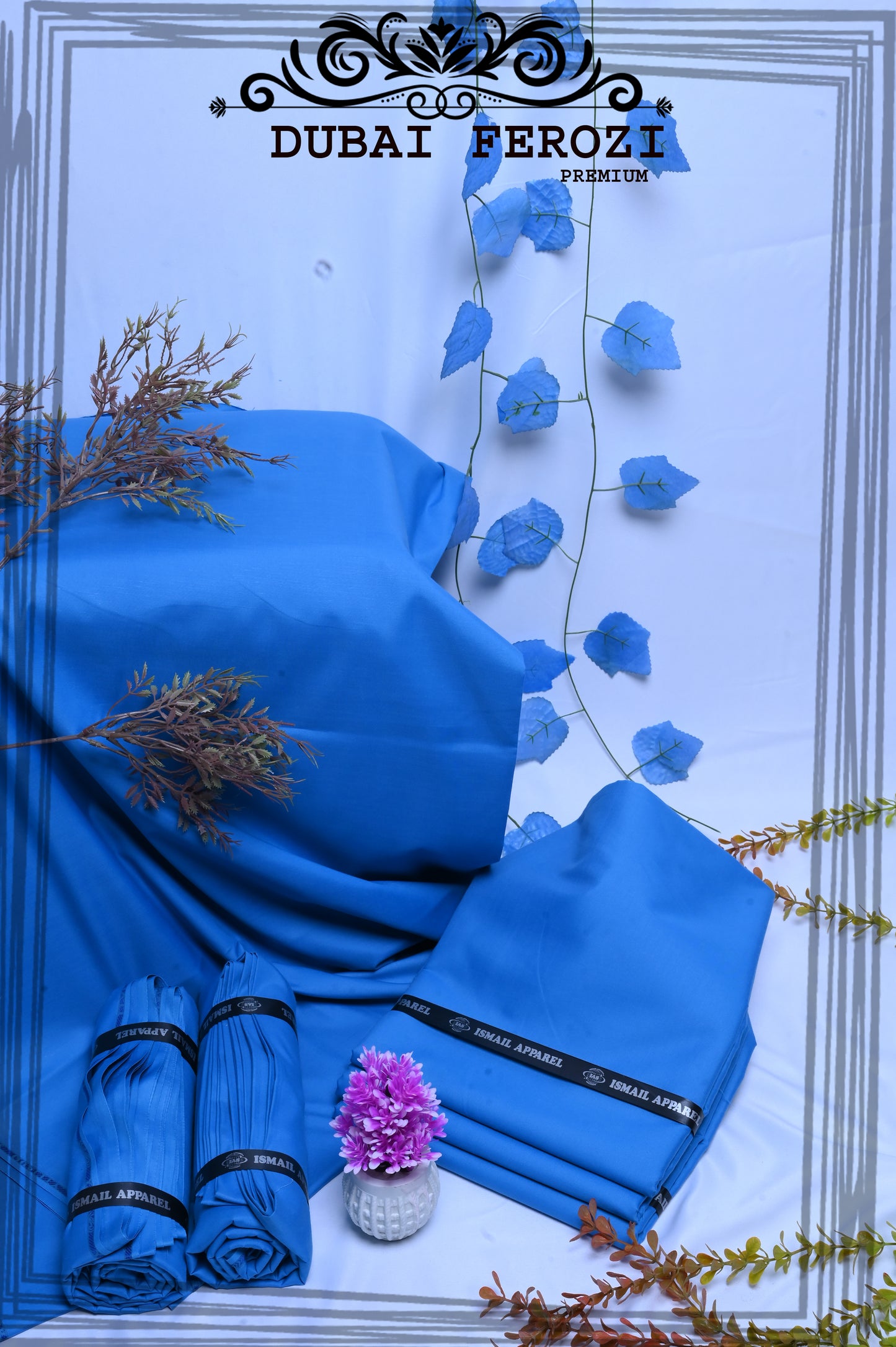 Dubai Ferozi - Titanic Boski Wash-and-Wear for Men - Unstitched