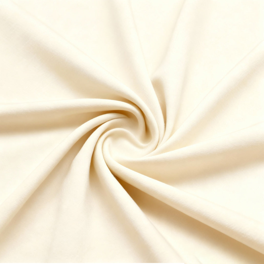 Premium Unstitched Winter Men's Suit – Wash & Wear (Off White)