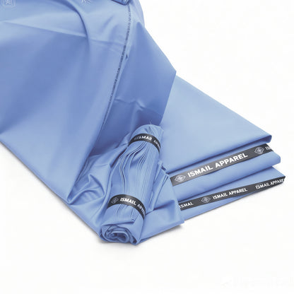 Premium Unstitched Winter Men's Suit – Wash & Wear (Silver)