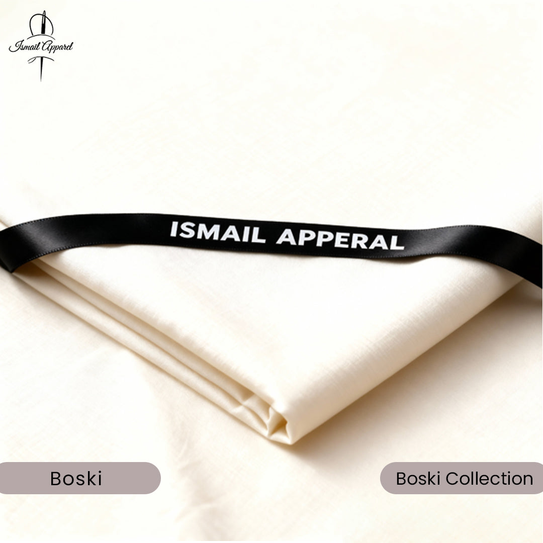 Premium Unstitched Winter Men's Suit – Wash & Wear (Boski)