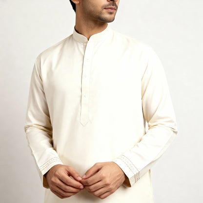 Premium Unstitched Winter Men's Suit – Wash & Wear (Boski)