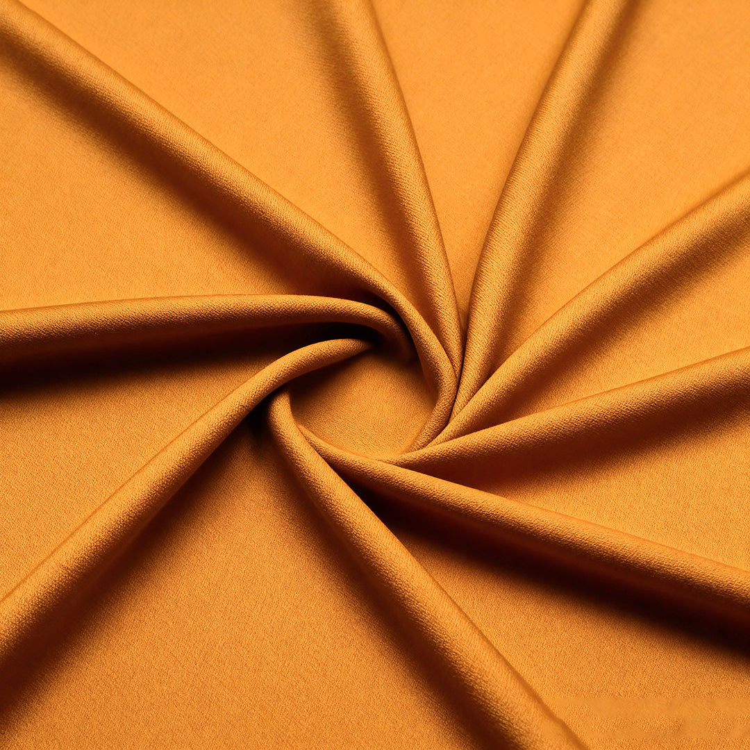 Premium Unstitched Winter Men's Suit – Wash & Wear (Light Mustard)