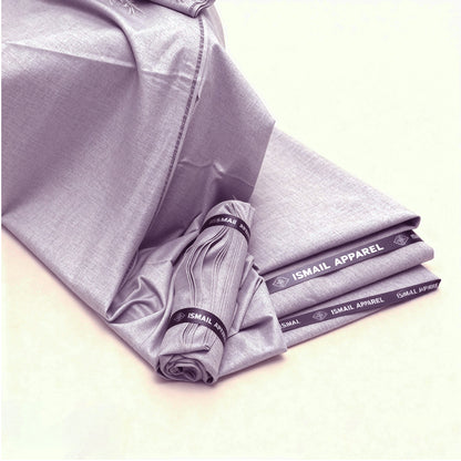 Premium Unstitched Winter Men's Suit – Wash & Wear (Titanium)