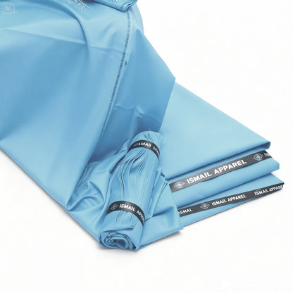 Premium Unstitched Winter Men's Suit – Wash & Wear (Olive Blue)