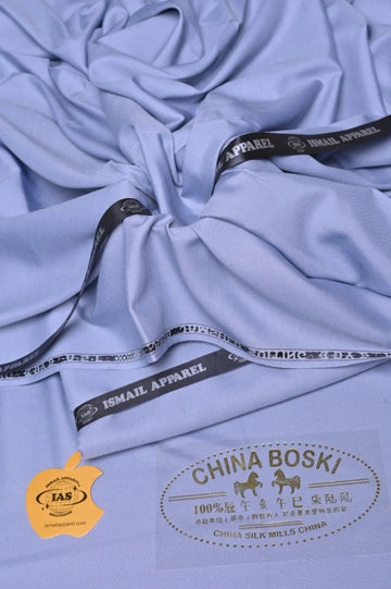 Premium Unstitched Winter Men's Suit – Wash & Wear (Silver)